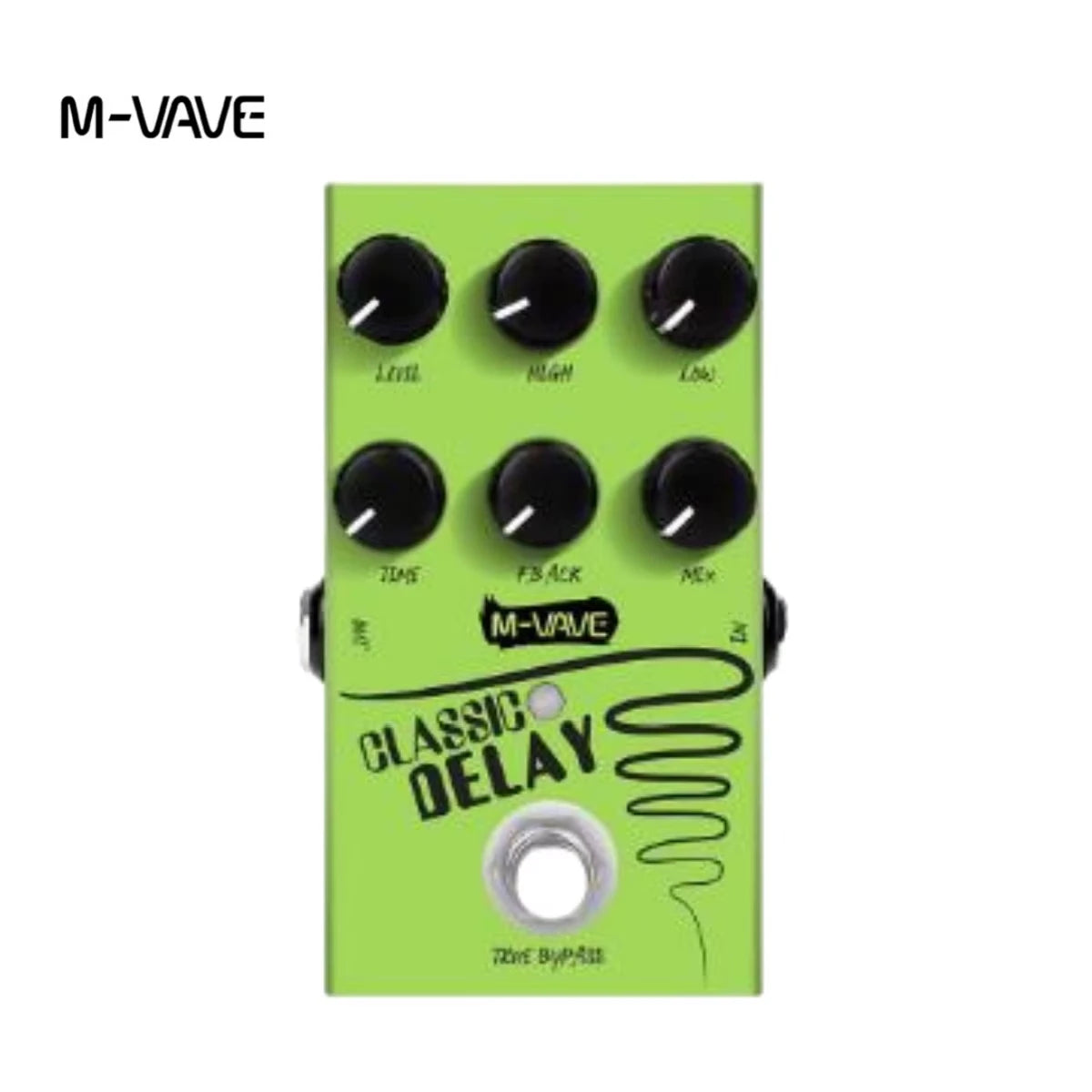 M-VAVE Mini Universe Guitar Effect Pedal Digital Reverb Pedal Digital Modeling Reverberation Effector & 9-Mode Reverb Selection