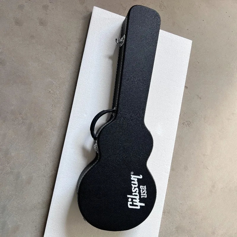 Leather LP Electric Guitar Case Pressure-proof Theftproof Shockproof Durable Portable Guitar Box Musical Instrument Accessories