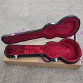 Guitar case for Les Paul guitars,Gibson LP electric guitar case, black hard case with red lining